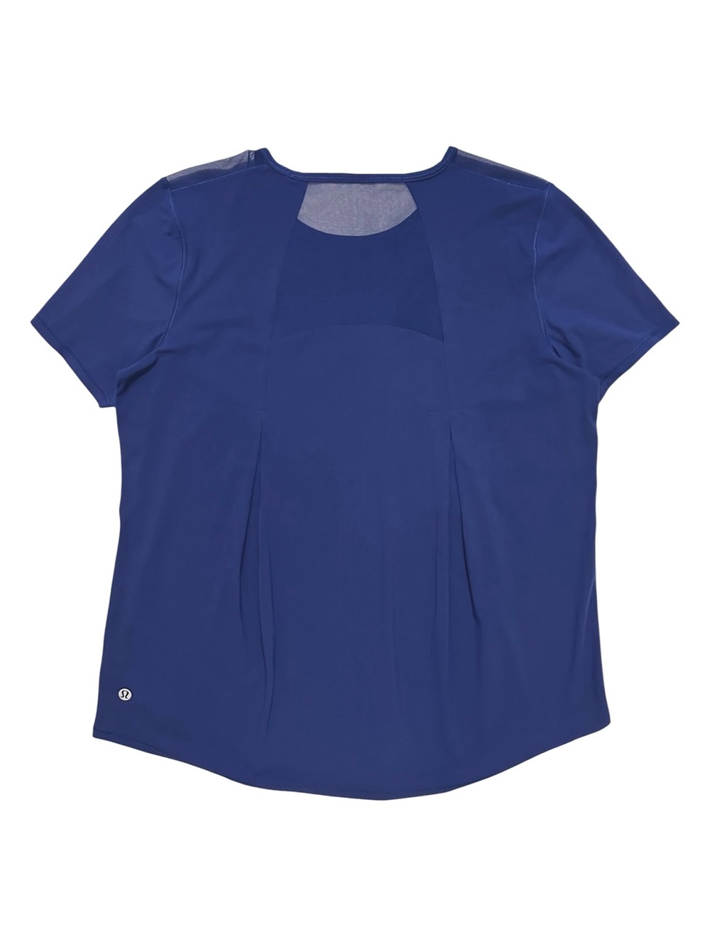 Lululemon Sculpt Short-Sleeve Shirt in Blue SZ 10